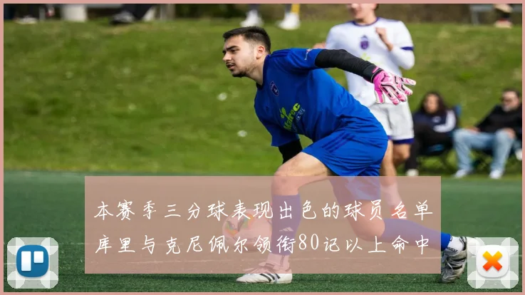 本赛季三分球表现出色的球员名单库里与克尼佩尔领衔80记以上命中率超40